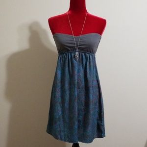 Element strapless dress